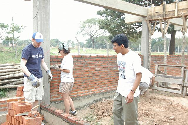Karina 07 23 2008 103 Charles and Jimmy laying brick