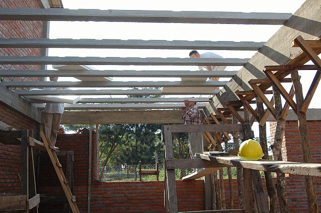 Karina 07 29 2008 087 One ceiling in place
