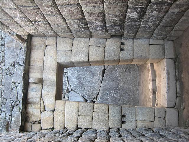 Machu Picchu 026 main doorway with latches