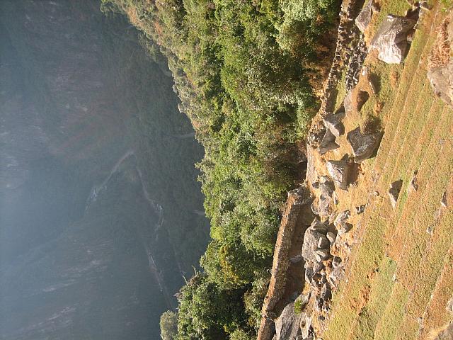 Machu Picchu 111 view towards town