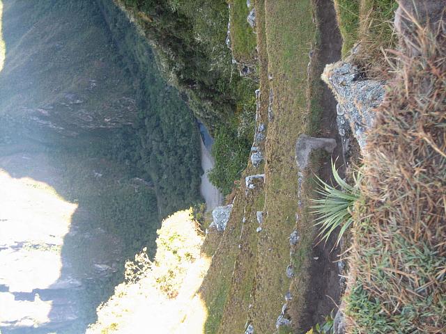 Machu Picchu 151 view down towards town