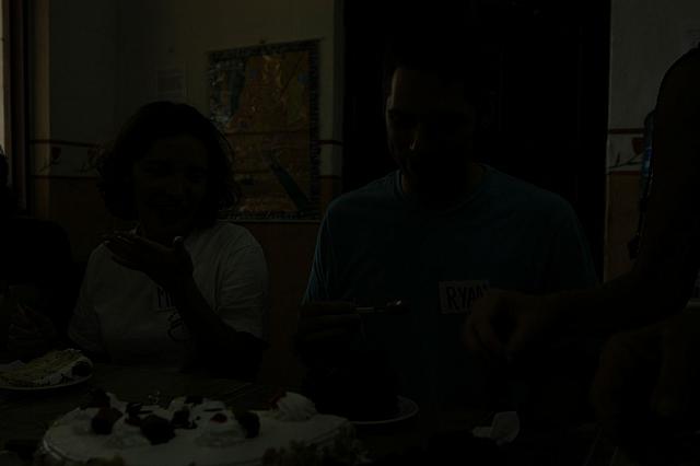 Karina 07 21 2008 194 Ryan s giant piece of chocolate cake