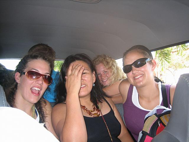 07-27-08 006 Taxi ride with nine of us