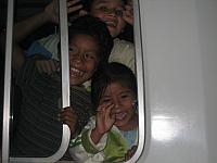 07-22-08 042 Kids climbing in the bus after we had climbed o