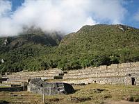 Machu Picchu 150 view towards Machu Picchu mountain