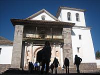 Bus to Puno 001 San Pedro y Pablo Church