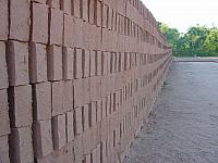 07-27-08 054 Stacks of drying bricks